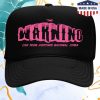 kenny The Warning Band Pink Wall Logo Hat
