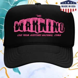 kenny The Warning Band Pink Wall Logo Hat kenny The Warning Band Pink Wall Logo Hat
