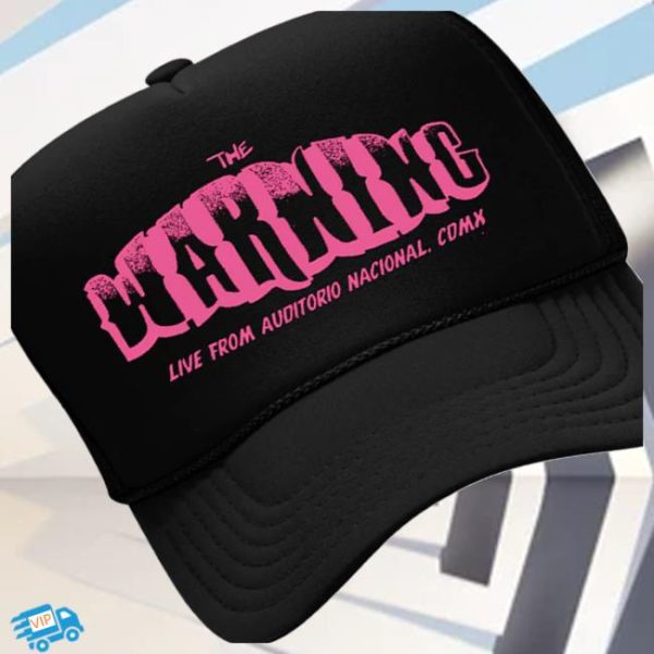 kenny The Warning Band Pink Wall Logo Hats