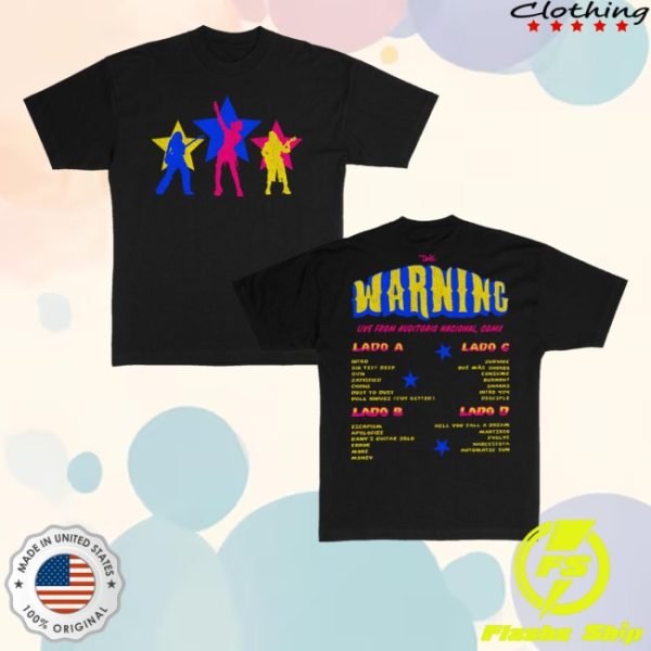 kenny The Warning Merch Store Live From Auditorio Nacional Cdmx Survive Shirtsc