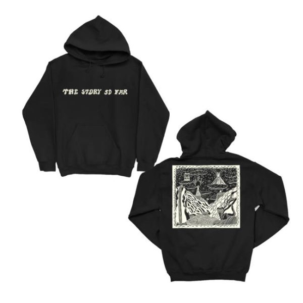 kenny Thestorysofarca Merch Album Art Black Pullover Hoodie