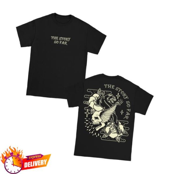 kenny Thestorysofarca Merch Skull Panther Black T Shirtb