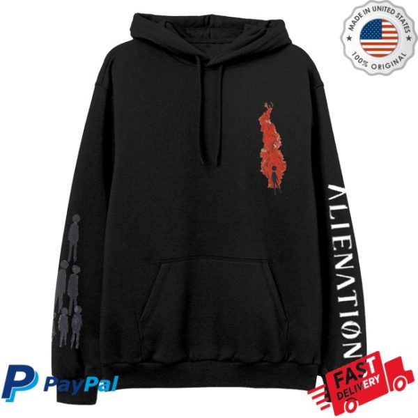kenny Three Days Grace Merch Alienation 2025 Tour Hoodie0