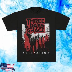 kenny Three Days Grace Merch Alienation 2025 Tour Tee0 kenny Three Days Grace Merch Alienation 2025 Tour Tee0