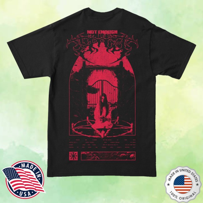 kenny Thriller Records Merch Store Not Enough Space Pentagram Black Shirts kenny Thriller Records Merch Store Not Enough Space Pentagram Black Shirts