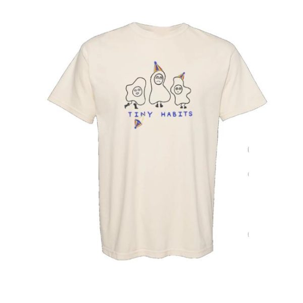 kenny Tiny Habits Official Merch Egg Tee