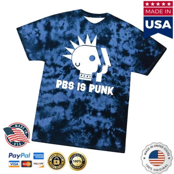 kenny Twocrowcollective Merch Pbs Is Punk Tie Dye Teeb