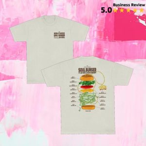 kenny Txdxe Merch Soul Burger Tour Tees