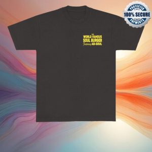 kenny Txdxe Merch Store Soul Burger Tour Black Shirt