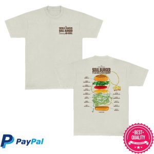 kenny Txdxe Merch Store Soul Burger Tour White Shirtss kenny Txdxe Merch Store Soul Burger Tour White Shirtss
