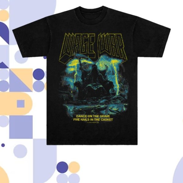 kenny Wage War Merch Store Canada Swamp Reaper Tour Shirt