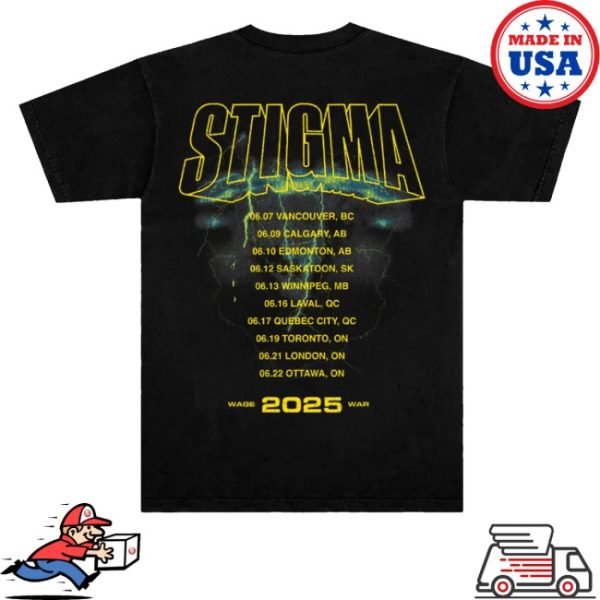 kenny Wage War Merch Store Canada Swamp Reaper Tour Shirtx