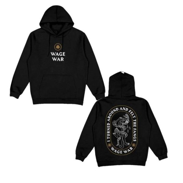 kenny Wagewar Band Merch Fangs Hoodie