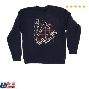 kenny Wallowsmusic Merch Divers Club Crewneck kenny Wallowsmusic Merch Divers Club Crewneck