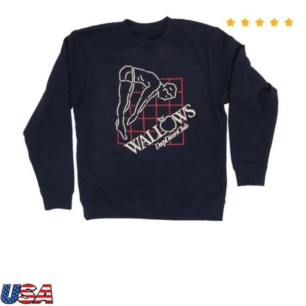 kenny Wallowsmusic Merch Divers Club Crewneck