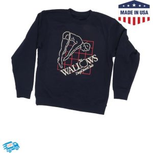 kenny Wallowsmusic Merch Divers Club Crewneckb kenny Wallowsmusic Merch Divers Club Crewneckb
