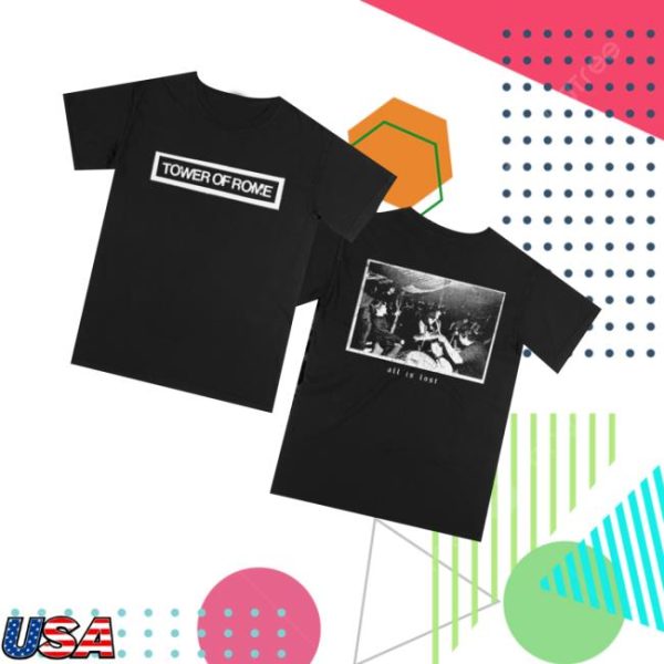kenny Waxvessel Merch Tower Of Rome All Is Lost Shirtv