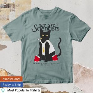 kenny We Are Scientists Merch Washed Up Cat This Scene Is Dead Shirt