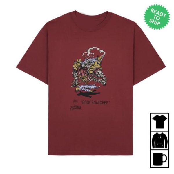 kenny Wearebraindead Merch Brain Dead X Magic The Gathering Body Snatcher T Shirt