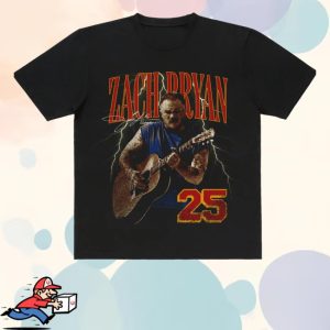 kenny Zach Bryan Merch Store Zb 2025 Lightning Shirt