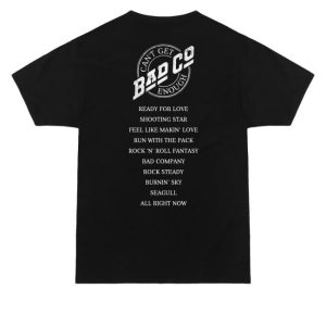 kenny sau Official Bad Company Merch Shop Cant Get Enough Chest Logo Shirt kenny sau Official Bad Company Merch Shop Cant Get Enough Chest Logo Shirt