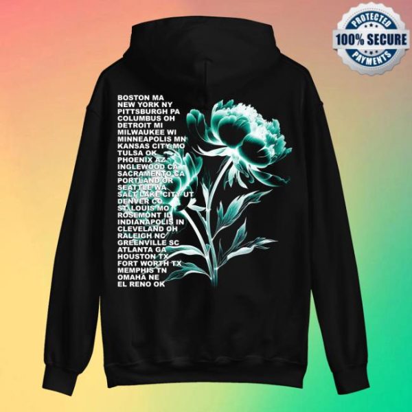 kenny sau Official Bush Merch Shop Vertical Logo Tour Shirt