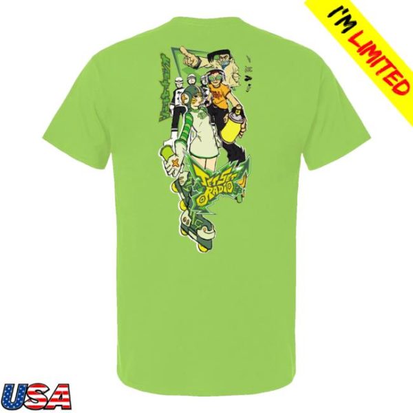kenny sau Official Limited Run Games Merch Shop Store Jet Set Radio Shirt