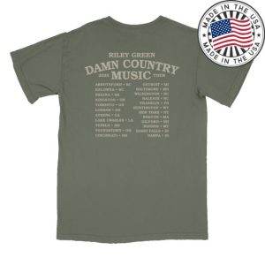 kenny sau Official Riley Green Merch Shop Store Dcm Tour Shirt kenny sau Official Riley Green Merch Shop Store Dcm Tour Shirt