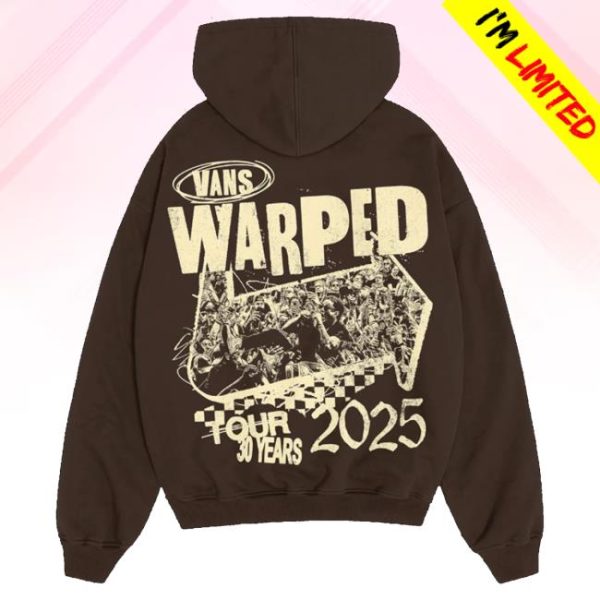 kenny sau Official Vans Warped Tour Merch Shop Store Stage Dive Hoodie
