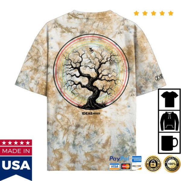 kenny sau Official Zeds Dead Merch Shop Store Dream Tree Tie Dye Shirt