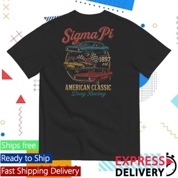 kenny sau Sigmapi Merch Shop Sigma Pi Vintage Cars Shirt
