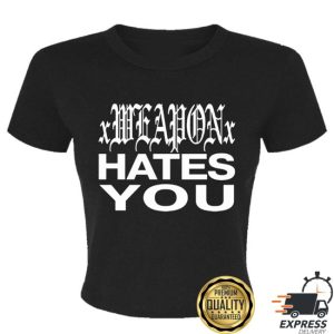 kenny trc Daze Style Merch Shop Xweaponx Hates You Baby Shirt kenny trc Daze Style Merch Shop Xweaponx Hates You Baby Shirt