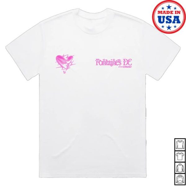 kenny trc Official Fontaines Dc Merch Shop Store Romance Tracklist Shirt