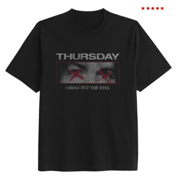 kenny trc Official Thursday Merch Shop Store Cross Out The Eyes Shirt