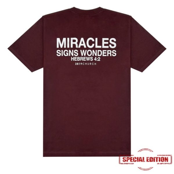 kenny 2819 Store House Of Miracles Burgundy Tee