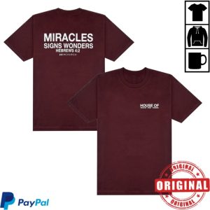 kenny 2819 Store House Of Miracles Burgundy Teesd