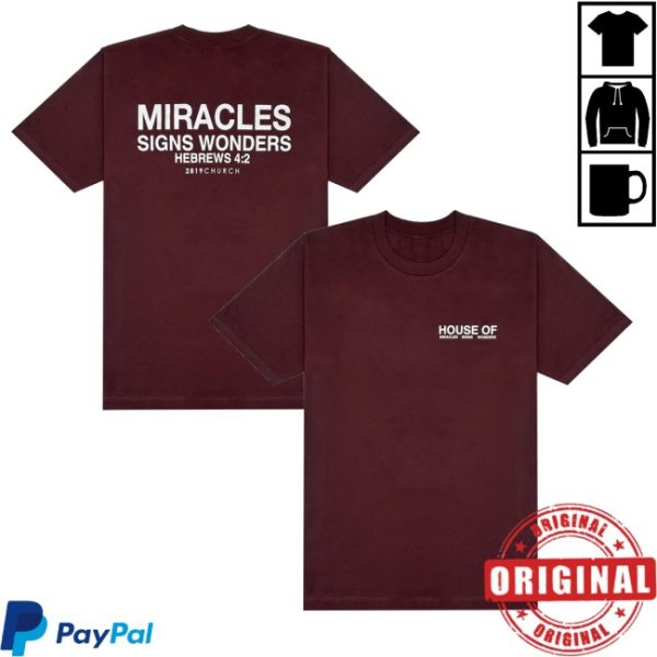 kenny 2819 Store House Of Miracles Burgundy Teesd