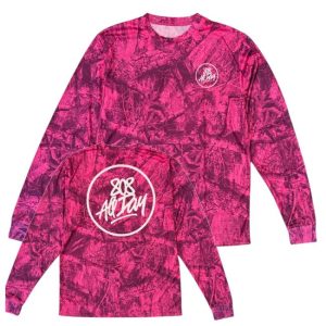 kenny 808 All Day Merch Shop Store Pink Real Tree Camo Dri Fit Performance Long Sleeve Shirt