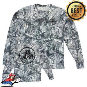 kenny 808 All Day Merch Shop Store White Real Tree Camo Dri Fit Performance Long Sleeve Shirts