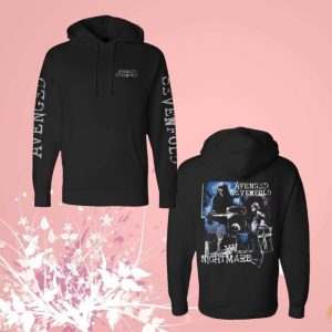 kenny A7x World Merch Store Shop Nightmare Black Heavyweight Hooded