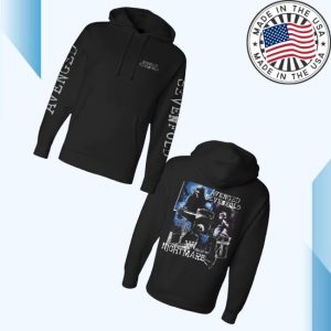 kenny A7x World Merch Store Shop Nightmare Black Heavyweight Hoodedv