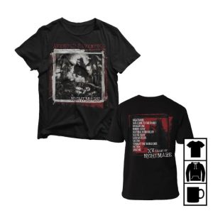 kenny A7x World Merch Store Shop Nightmare Tracklist Tee