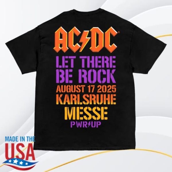 kenny Acdc Merch Shop Store Karlsruhe Pwr Up Event Tour Shirt