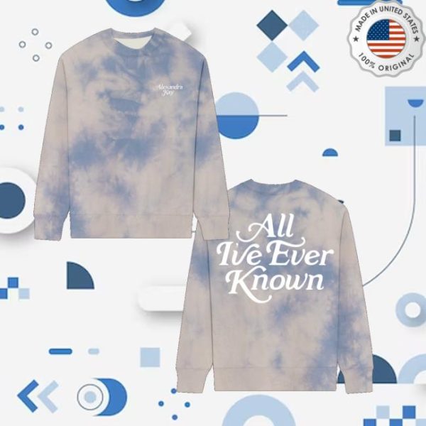 kenny Alexandra Kay Merch Store Shop All Ive Ever Known Cloud Crewneck