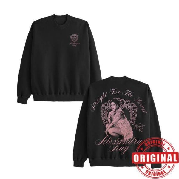 kenny Alexandra Kay Merch Store Shop Straight For The Heart Crewneck
