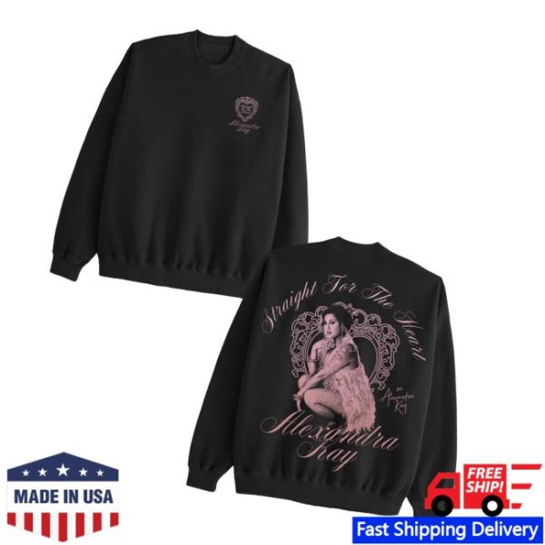 kenny Alexandra Kay Merch Store Shop Straight For The Heart Crewneckv