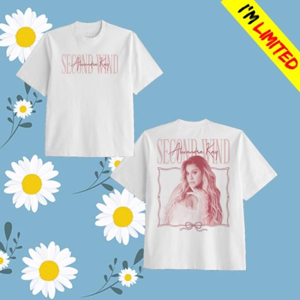 kenny Alexandra Kay Merch Store Shop Windy White Tee