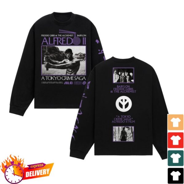 kenny Alfredo Ii X Babylon Sword Longsleeve Teess