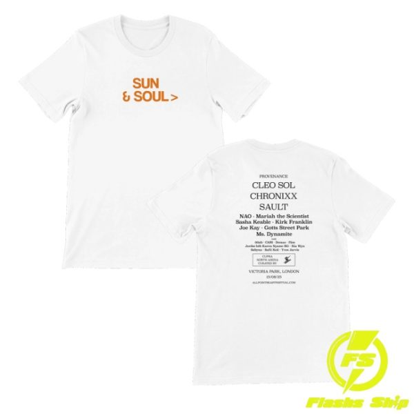 kenny All Points East Merch Store All Points East Cleo Sol 2025 Shirtss