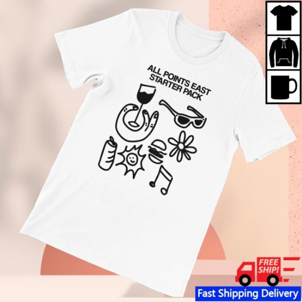 kenny All Points East Merch Store Starter Pack Shirts
